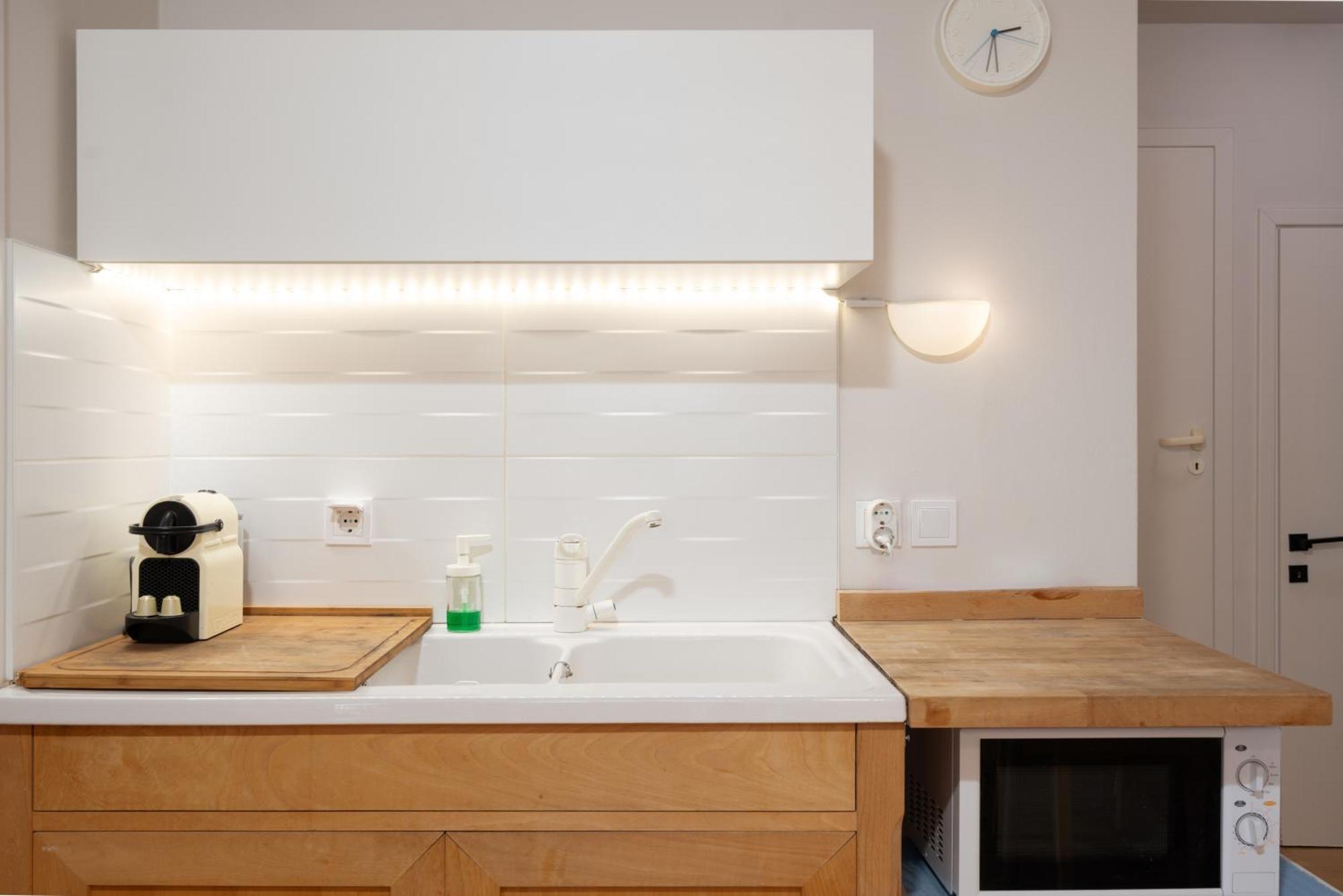Bright, Cosy Studio Close To Glyfada Beach & Center Athens Luaran gambar